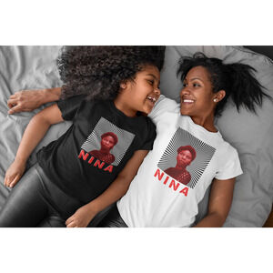 Nina Simone Women_s Size Red Tint With Sunrays T-shirt